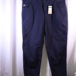 NWT Carhartt Arc 2 FR Canvas Jeans Men's 50x34 Navy Cargo Pocket High Rise